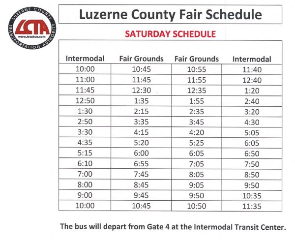 Luzerne County Fair LCTA