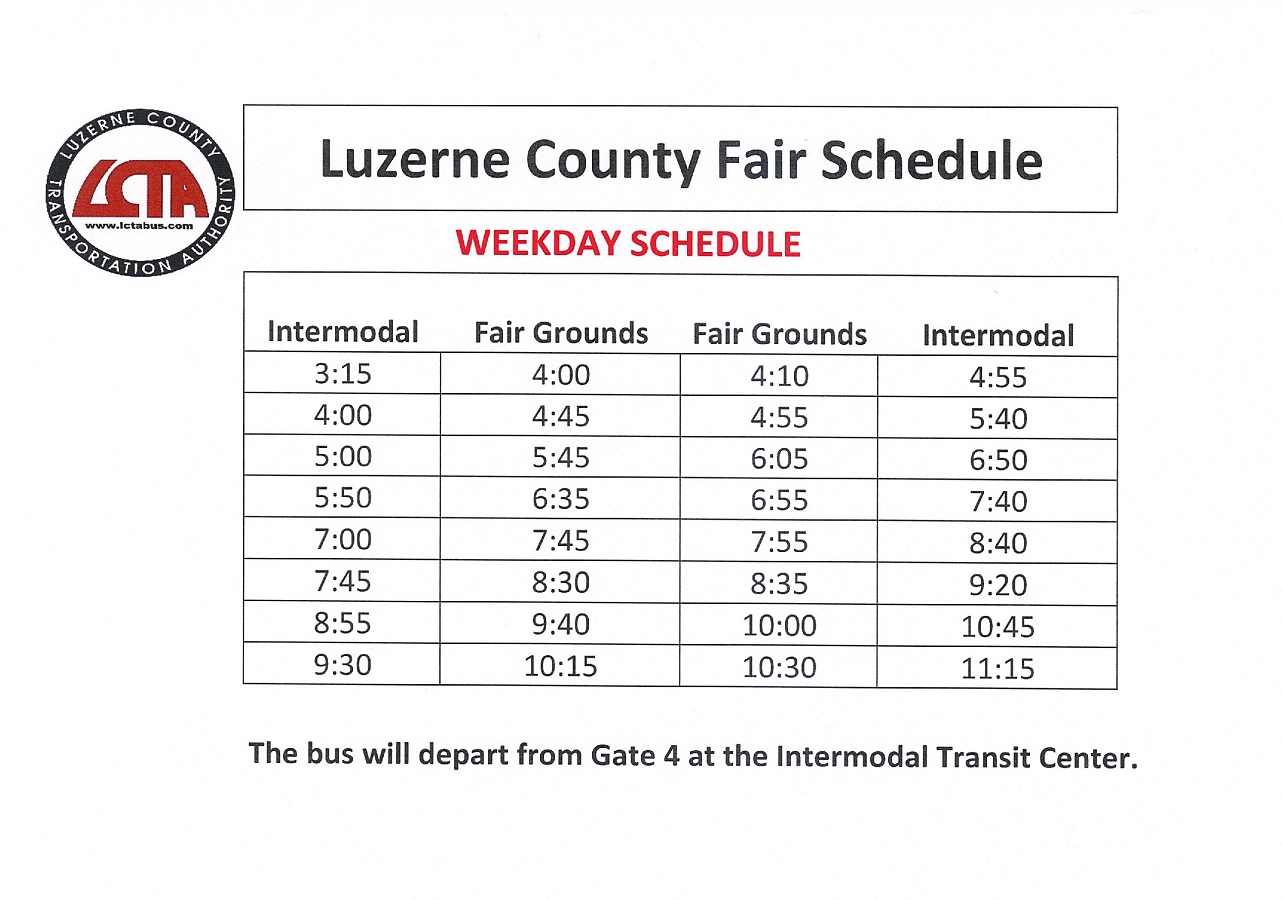 Luzerne County Fair LCTA